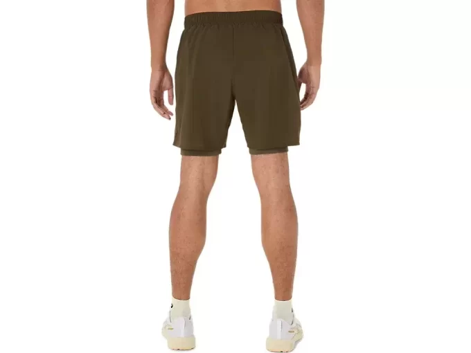 ASICS SILVER 2N1 7IN SHORT ASICS SILVER 2N1 7IN SHORT