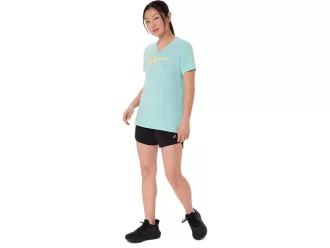 ASICS STRIPES FEMININO COM DECOTE EM V