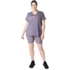 ASICS STRIPES FEMININO COM DECOTE EM V ASICS STRIPES FEMININO COM DECOTE EM V