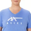 ASICS STRIPES FEMININO COM DECOTE EM V ASICS STRIPES FEMININO COM DECOTE EM V
