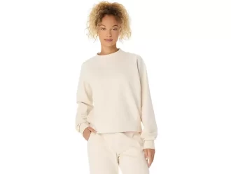 BLUSA DE MALHA COM GOLA REDONDA PARA MOBILIDADE