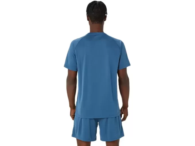 BLUSA DE MALHA COM MANGA CURTA E ABERTURA BLUSA DE MALHA COM MANGA CURTA E ABERTURA