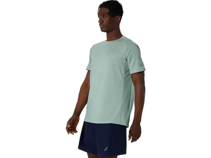 BLUSA DE MANGA CURTA ACTIBREEZE JACQUARD BLUSA DE MANGA CURTA ACTIBREEZE JACQUARD