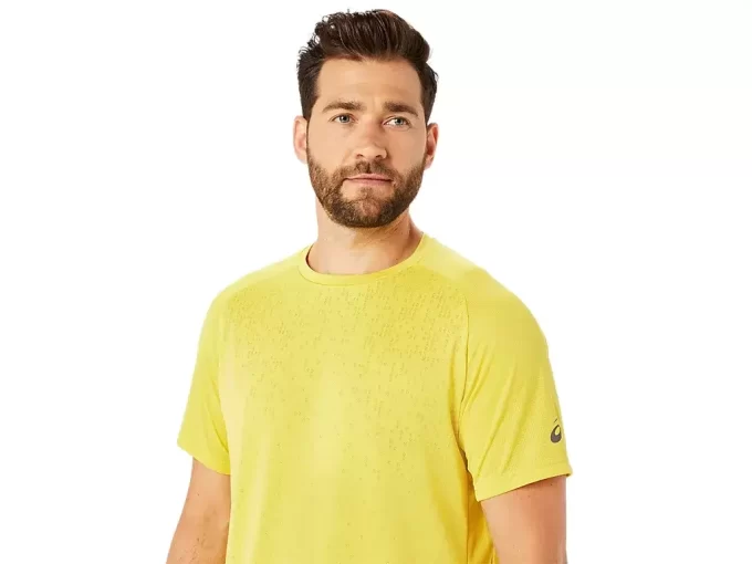 BLUSA DE MANGA CURTA ACTIBREEZE JACQUARD BLUSA DE MANGA CURTA ACTIBREEZE JACQUARD