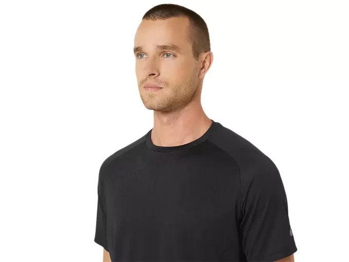 BLUSA DE MANGA CURTA ACTIBREEZE JACQUARD BLUSA DE MANGA CURTA ACTIBREEZE JACQUARD