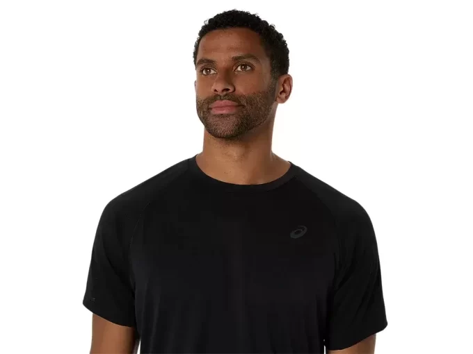 BLUSA DE MANGA CURTA ACTIBREEZE JACQUARD BLUSA DE MANGA CURTA ACTIBREEZE JACQUARD