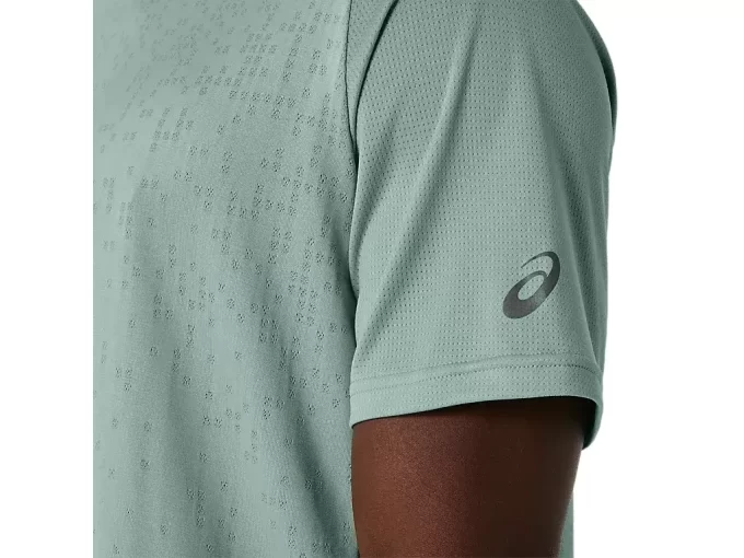 BLUSA DE MANGA CURTA ACTIBREEZE JACQUARD BLUSA DE MANGA CURTA ACTIBREEZE JACQUARD