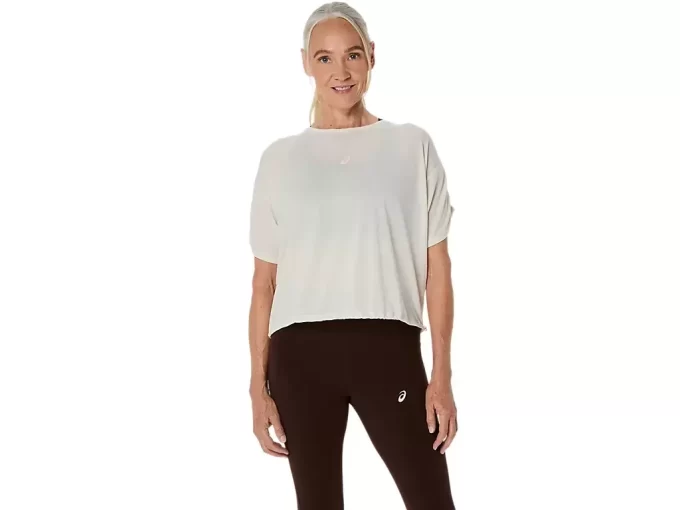 BLUSA DE MANGA CURTA AJUSTÁVEL NAGINO RUN BLUSA DE MANGA CURTA AJUSTÁVEL NAGINO RUN