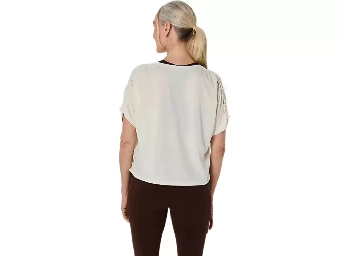 BLUSA DE MANGA CURTA AJUSTÁVEL NAGINO RUN BLUSA DE MANGA CURTA AJUSTÁVEL NAGINO RUN