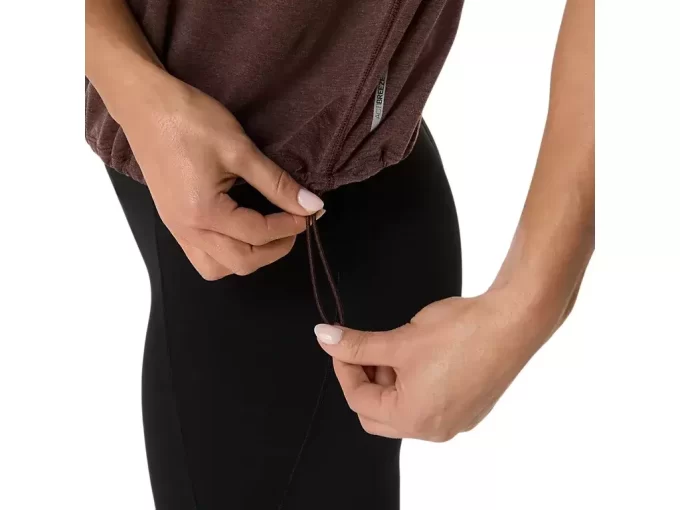 BLUSA DE MANGA CURTA AJUSTÁVEL NAGINO RUN BLUSA DE MANGA CURTA AJUSTÁVEL NAGINO RUN