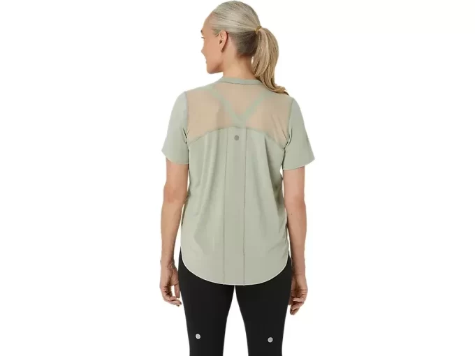 BLUSA DE MANGA CURTA COM DECOTE EM V ROAD BLUSA DE MANGA CURTA COM DECOTE EM V ROAD