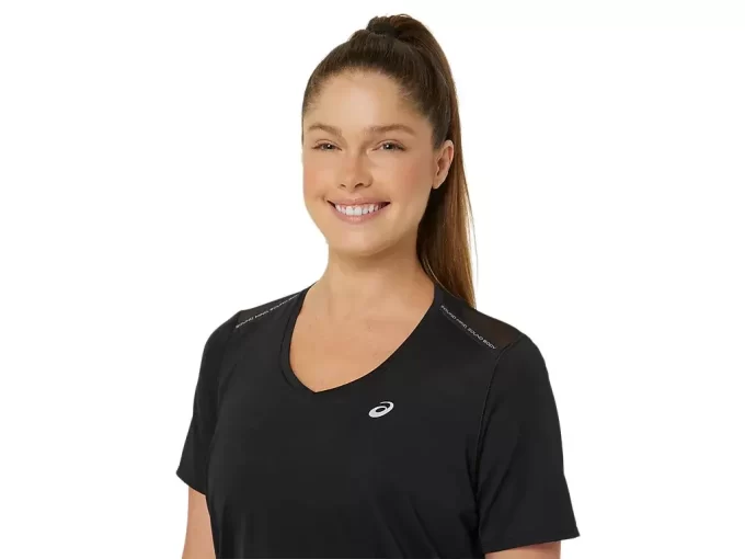 BLUSA DE MANGA CURTA COM DECOTE EM V ROAD BLUSA DE MANGA CURTA COM DECOTE EM V ROAD