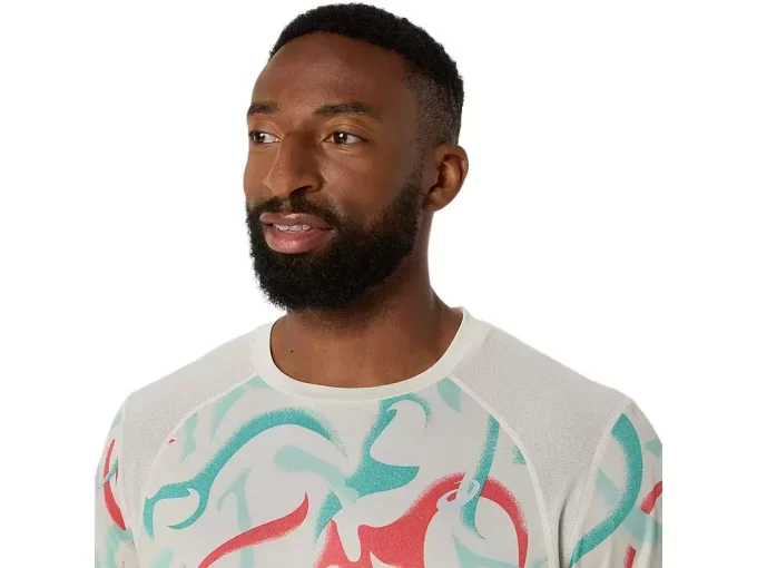 BLUSA DE MANGA CURTA COM ESTAMPA DE ESTRADA POR TODA A PEÇA BLUSA DE MANGA CURTA COM ESTAMPA DE ESTRADA POR TODA A PEÇA