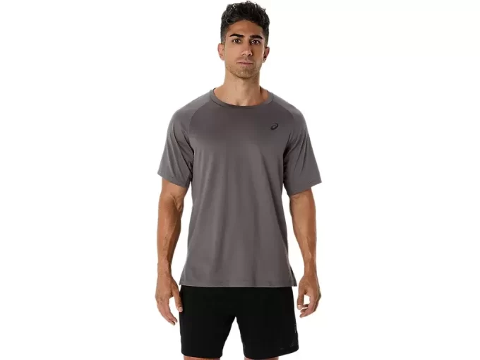 BLUSA DE MANGA CURTA EM MALHA VENTILADA ACTIBREEZE