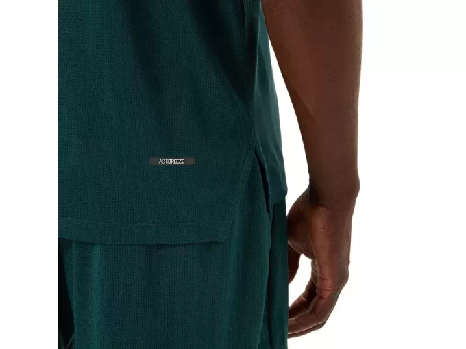 BLUSA DE MANGA CURTA EM MALHA VENTILADA ACTIBREEZE BLUSA DE MANGA CURTA EM MALHA VENTILADA ACTIBREEZE