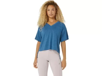 BLUSA DE MANGA CURTA NAGINO FLEX HEATHER