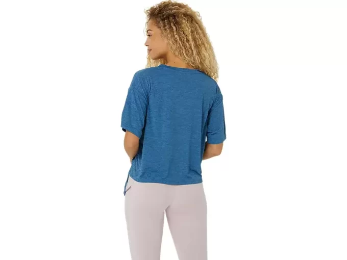 BLUSA DE MANGA CURTA NAGINO FLEX HEATHER