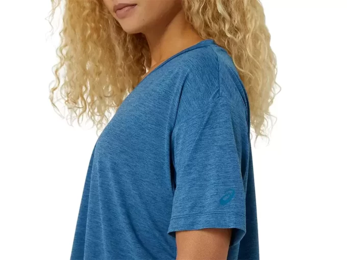 BLUSA DE MANGA CURTA NAGINO FLEX HEATHER