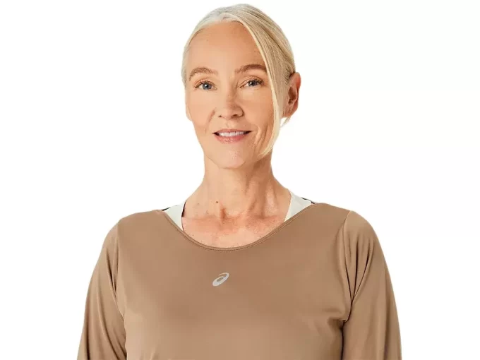 BLUSA DE MANGA LONGA NAGINO RUN BLUSA DE MANGA LONGA NAGINO RUN