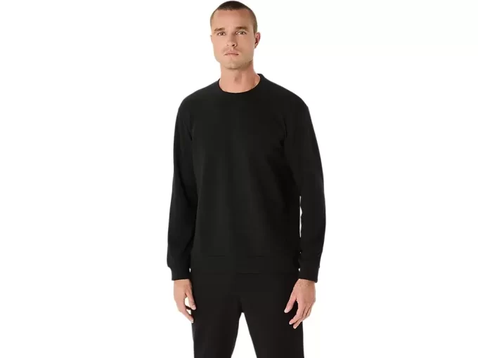 BLUSA DE MOLETOM COM GOLA REDONDA BLUSA DE MOLETOM COM GOLA REDONDA