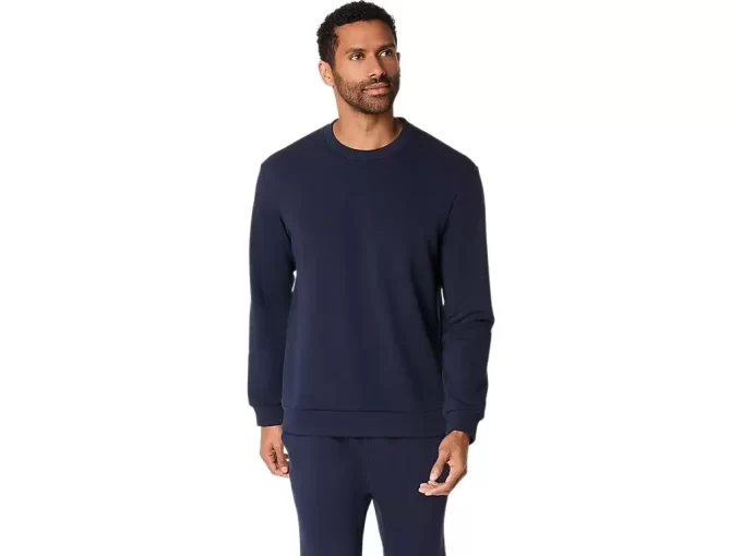 BLUSA DE MOLETOM COM GOLA REDONDA BLUSA DE MOLETOM COM GOLA REDONDA