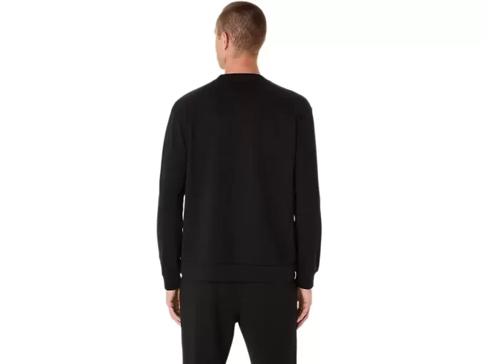 BLUSA DE MOLETOM COM GOLA REDONDA BLUSA DE MOLETOM COM GOLA REDONDA