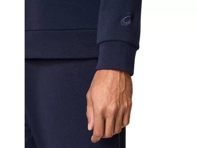 BLUSA DE MOLETOM COM GOLA REDONDA BLUSA DE MOLETOM COM GOLA REDONDA