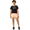 Blusa feminina ASICS DAISY cropped de manga curta Blusa feminina ASICS DAISY cropped de manga curta
