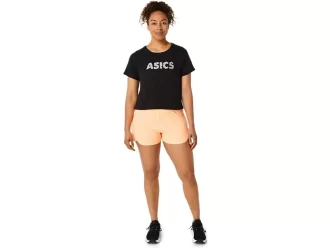 Blusa feminina ASICS DAISY cropped de manga curta