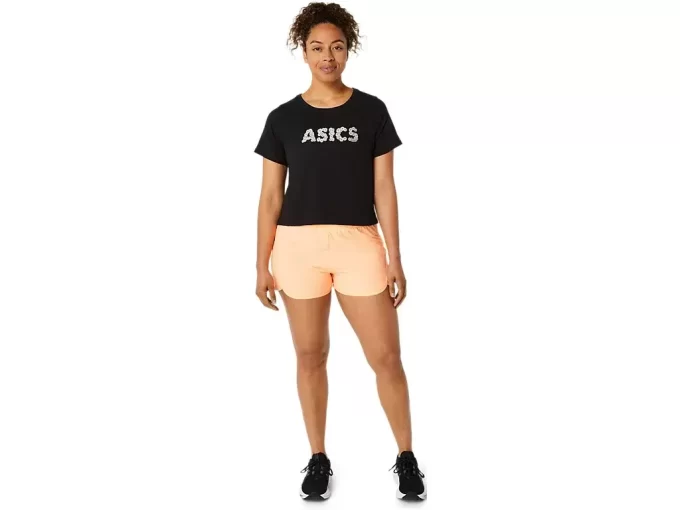 Blusa feminina ASICS DAISY cropped de manga curta Blusa feminina ASICS DAISY cropped de manga curta