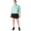 Blusa feminina ASICS DAISY cropped de manga curta Blusa feminina ASICS DAISY cropped de manga curta