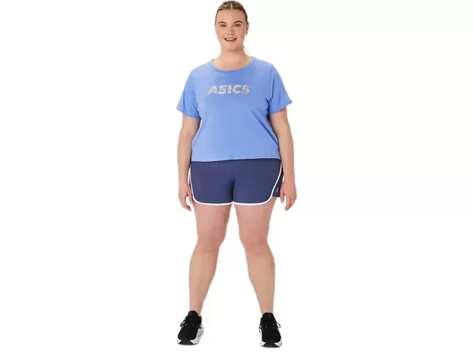 Blusa feminina ASICS DAISY cropped de manga curta Blusa feminina ASICS DAISY cropped de manga curta