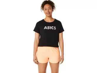 Blusa feminina ASICS DAISY cropped de manga curta