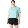Blusa feminina ASICS DAISY cropped de manga curta Blusa feminina ASICS DAISY cropped de manga curta