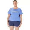 Blusa feminina ASICS DAISY cropped de manga curta Blusa feminina ASICS DAISY cropped de manga curta