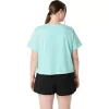 Blusa feminina ASICS DAISY cropped de manga curta Blusa feminina ASICS DAISY cropped de manga curta