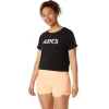 Blusa feminina ASICS DAISY cropped de manga curta Blusa feminina ASICS DAISY cropped de manga curta