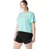 Blusa feminina ASICS DAISY cropped de manga curta Blusa feminina ASICS DAISY cropped de manga curta
