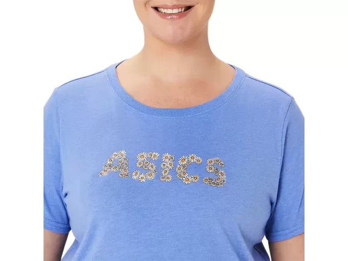 Blusa feminina ASICS DAISY cropped de manga curta Blusa feminina ASICS DAISY cropped de manga curta