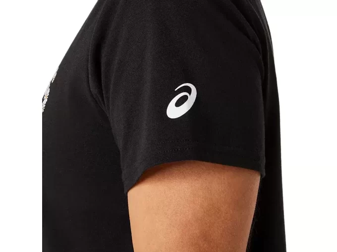 Blusa feminina ASICS DAISY cropped de manga curta Blusa feminina ASICS DAISY cropped de manga curta