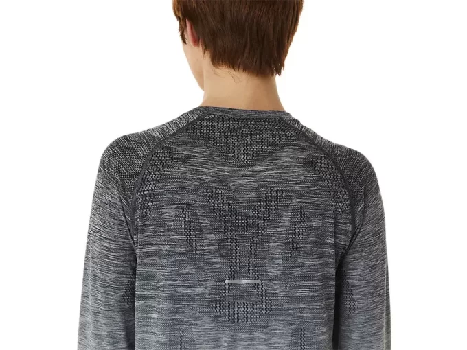 Blusa feminina de manga comprida sem costura Blusa feminina de manga comprida sem costura