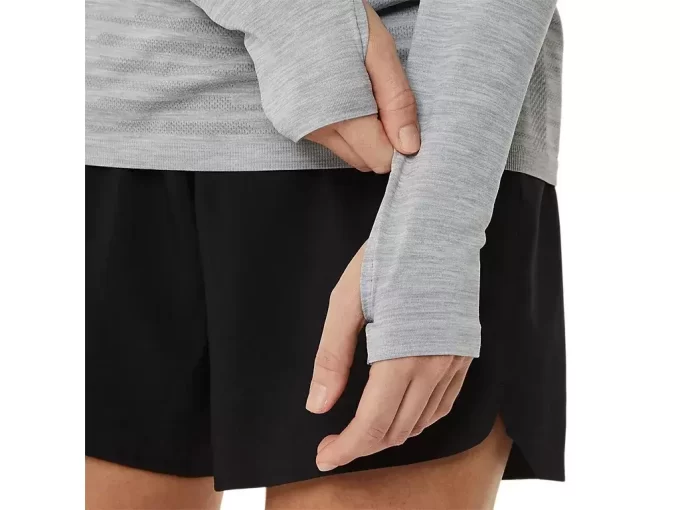 Blusa feminina de manga comprida sem costura Blusa feminina de manga comprida sem costura