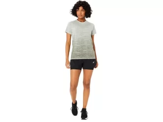 Blusa feminina de manga curta sem costura