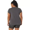 Blusa feminina mesclada com decote em V Blusa feminina mesclada com decote em V