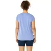 Blusa feminina mesclada com decote em V Blusa feminina mesclada com decote em V