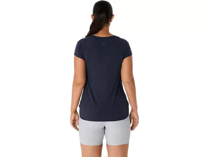 Blusa feminina mesclada com decote em V Blusa feminina mesclada com decote em V