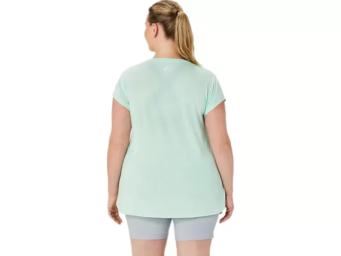 Blusa feminina mesclada com decote em V Blusa feminina mesclada com decote em V