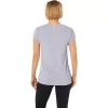 Blusa feminina mesclada com decote em V Blusa feminina mesclada com decote em V