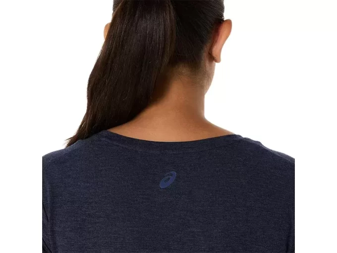 Blusa feminina mesclada com decote em V Blusa feminina mesclada com decote em V