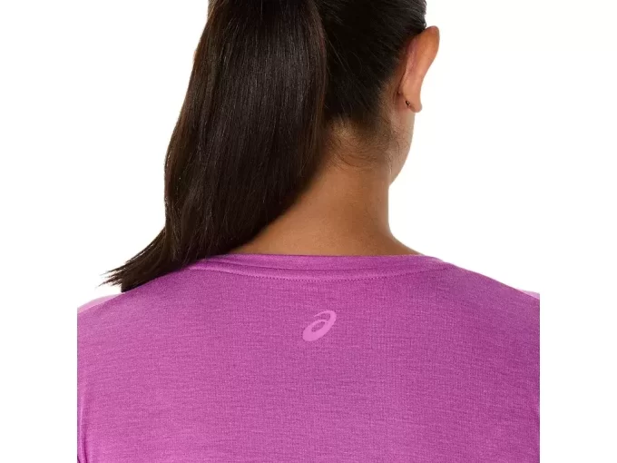 Blusa feminina mesclada com decote em V Blusa feminina mesclada com decote em V